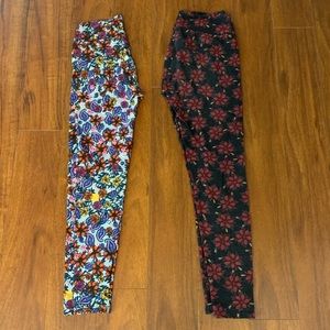 Two LulaRoe Leggings for the price of 1